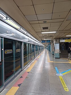 6호선 승강장
